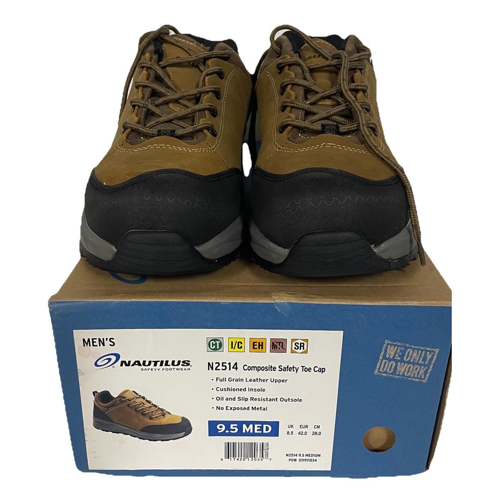 NIB!‎ Women's Nautilus Shoes Size     9 1/2 N2514 Composite Safety Toe Cap